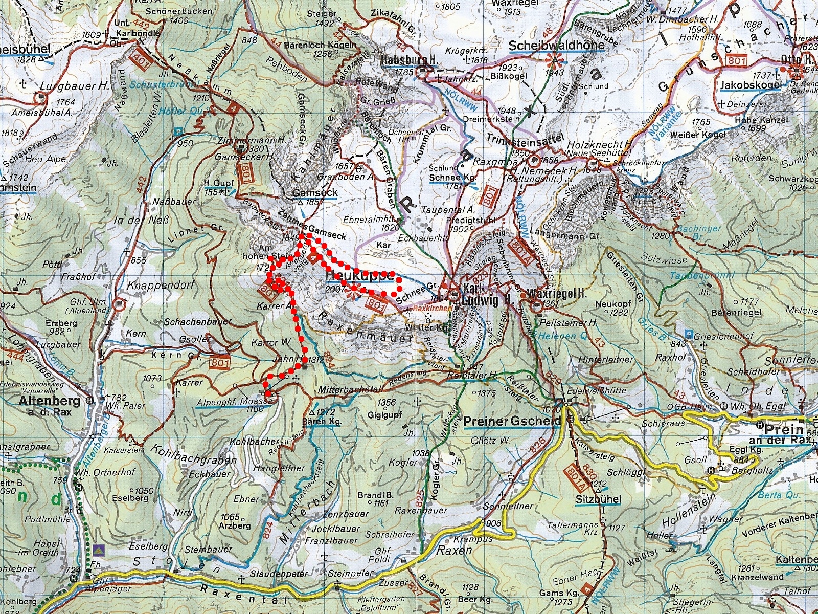 ausztria turista térkép Térképek   Úton útfélen ausztria turista térkép